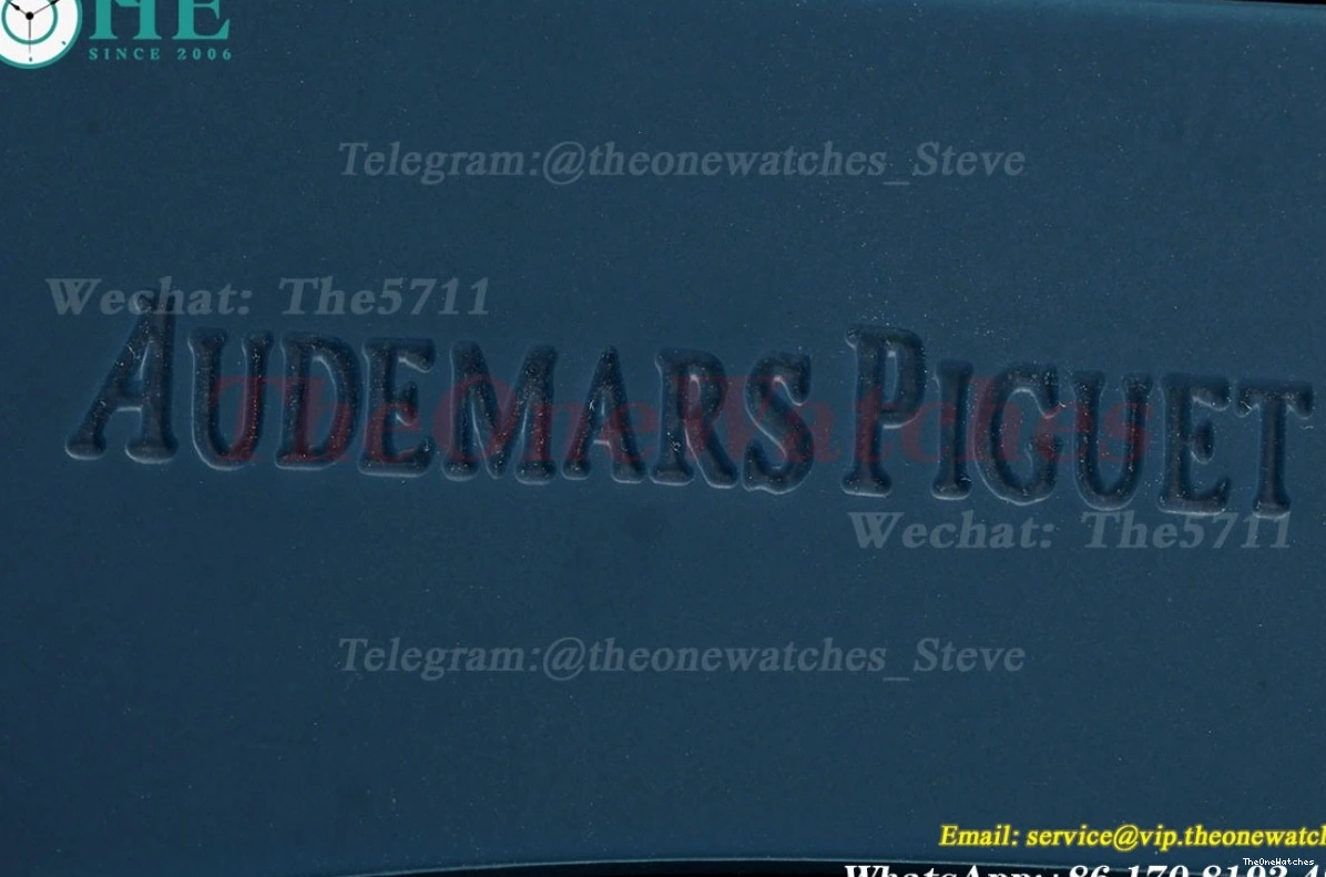Wht SS APPF Oak RU Offshore A4401 43mm Blue Royal 26420 0303